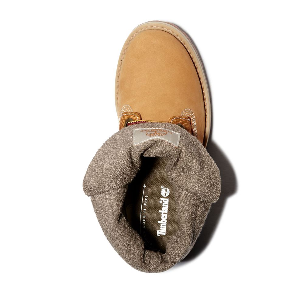 Zapatillas Timberland Niños Junior Courma Roll-Top Boots Marrones - Chile OAF-427583